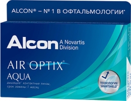 Air Optix Aqua 3 линзы