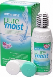 Раствор ОПТИ-ФРИ Pure Moist 300 мл