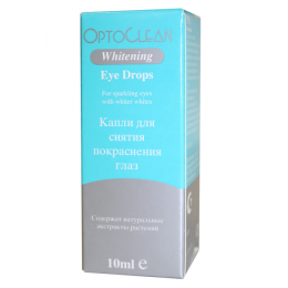 OptoClean Eye Whitener drops (10 мл) для снятия покраснения глаз*