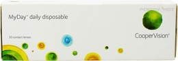 MyDay daily disposable 30 линз Оптическая сила +2,5