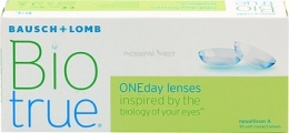 Biotrue ONE day 30 линз Оптическая сила +1